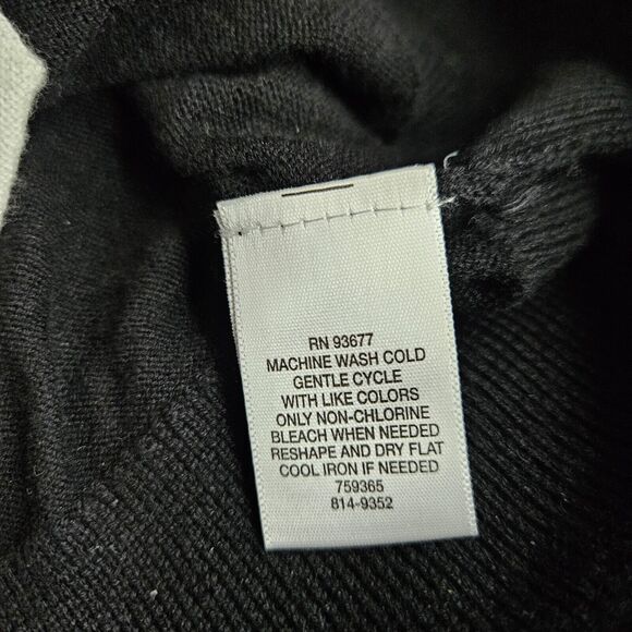 Liz Claiborne Womens Cardigan Sweater Multicolor Size XL Cotton Blend Buttons - Picture 7 of 13